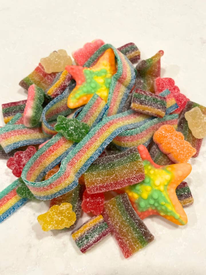 The Love is Love Mix (1/2 lb.) - Pick your bag color! for wholesale by The Honey Den