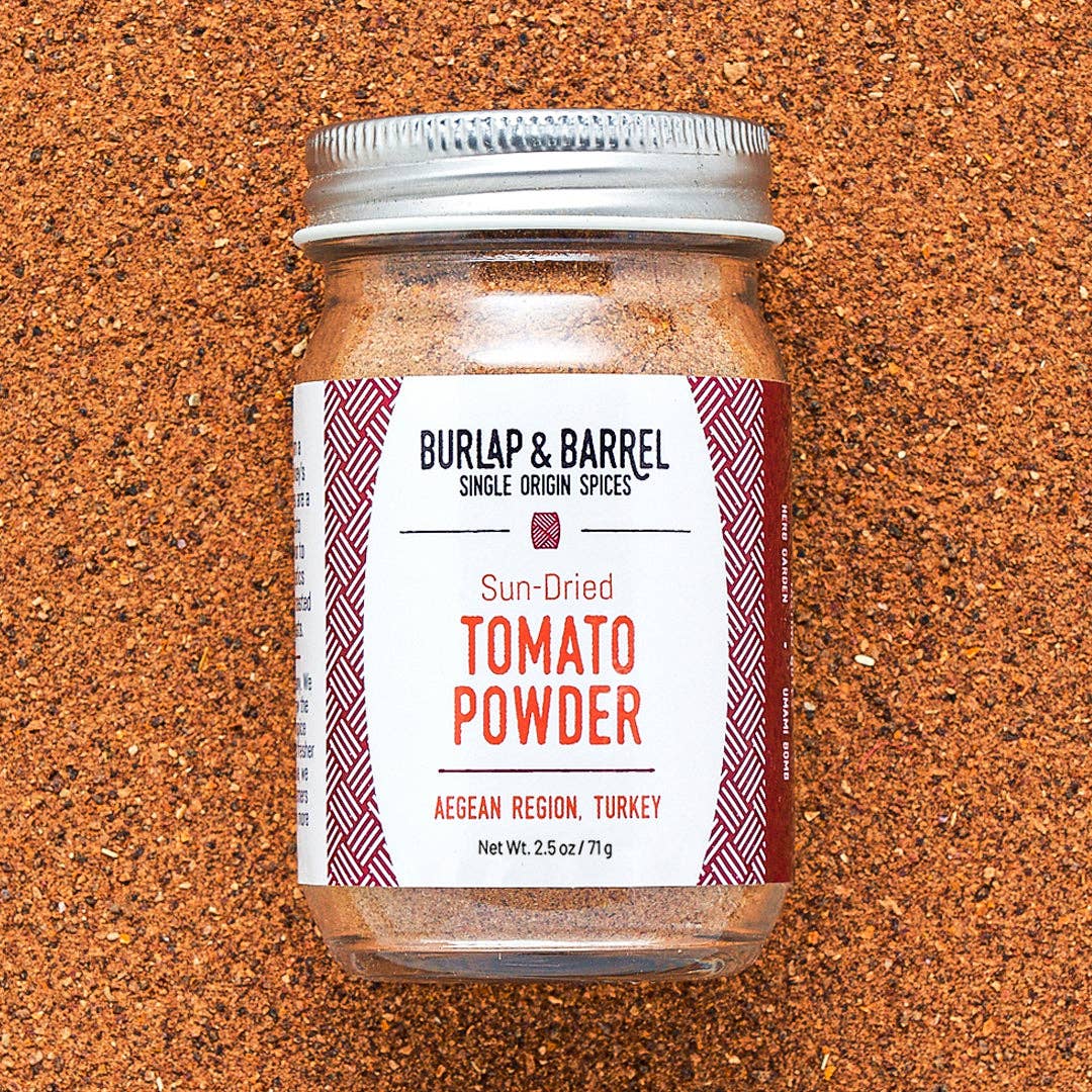 Burlap & Barrel - Wholesale Dried Spice - Sun-Dried Tomato Powder - Single Origin Spice & Seasoning