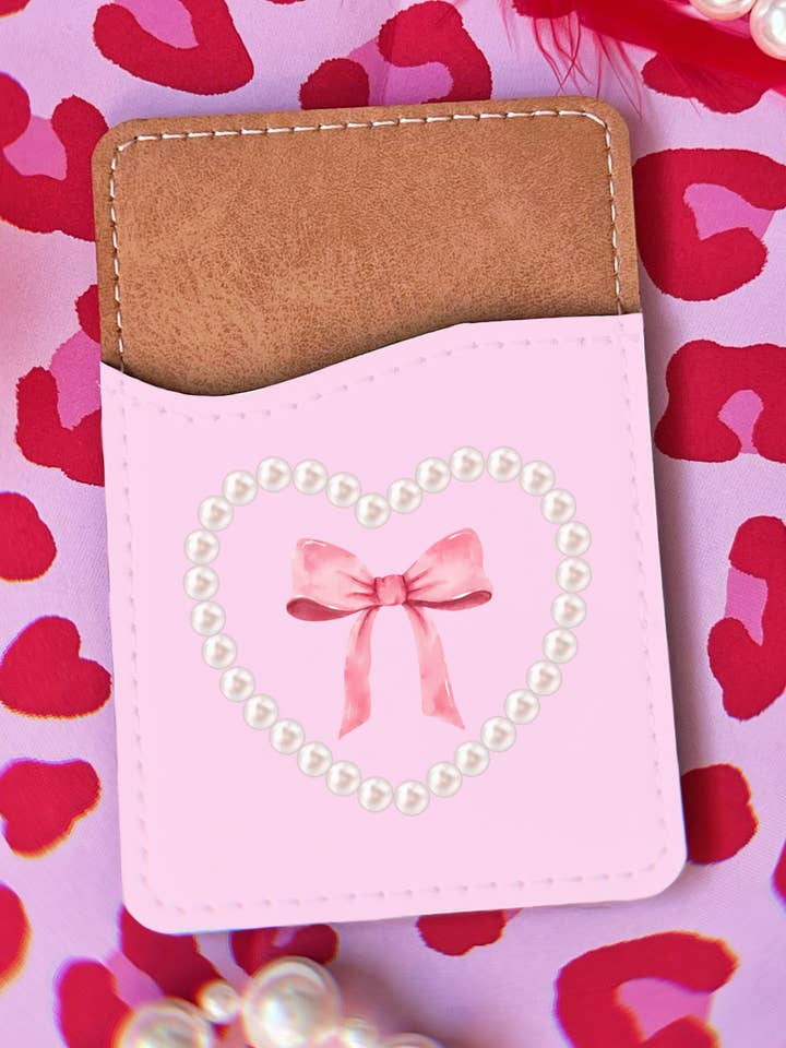Porte-cartes téléphoniques Coquette Bow pour la vente par Cosmic lovely