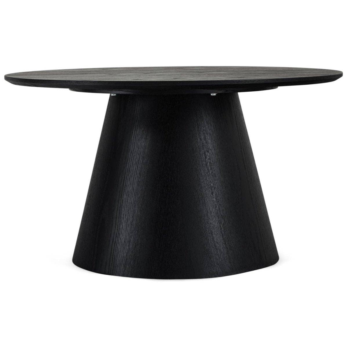 Furnhouse - Wholesale Coffee Table - Round Coffee Table Tango ø80x40 - Black Oak4