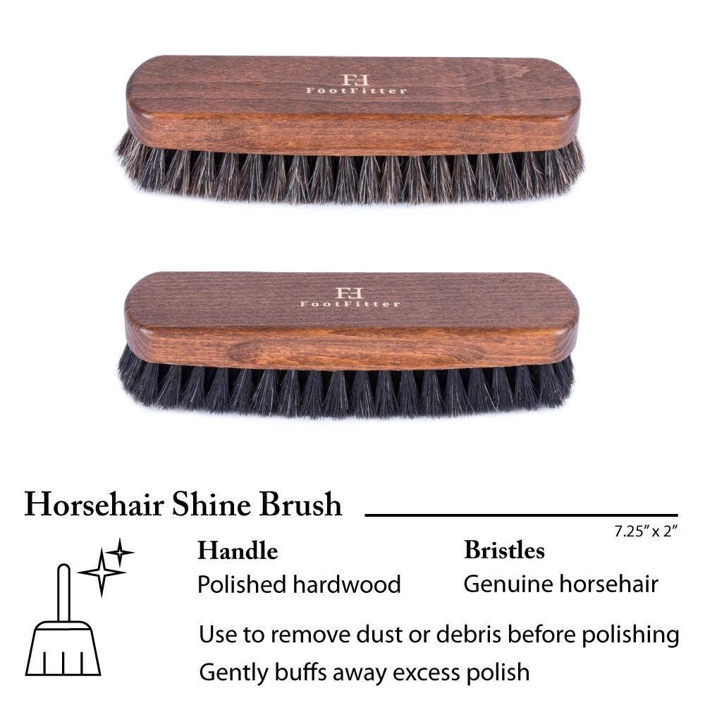 FootFitter - Wholesale Shoe Brush / Pad - FootFitter Essential Shoe Brush Set1