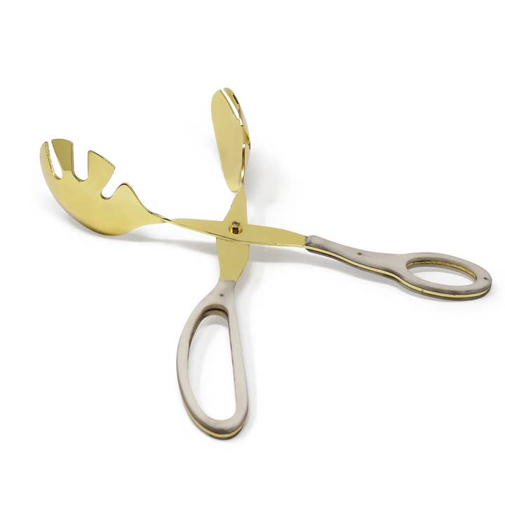 VIVIENCE - Vendita all'ingrosso Pinze da cucina - Pinze per forbici da servizio in acciaio inossidabile dorato