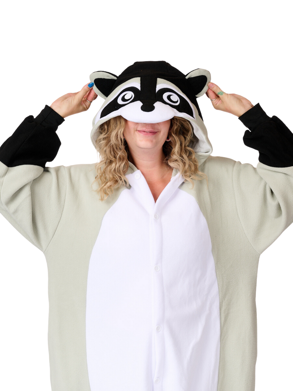 Kigurumi Japanese Costumes – Disfarce - Unissexo por atacado – Kigurumi de Guaxinim7
