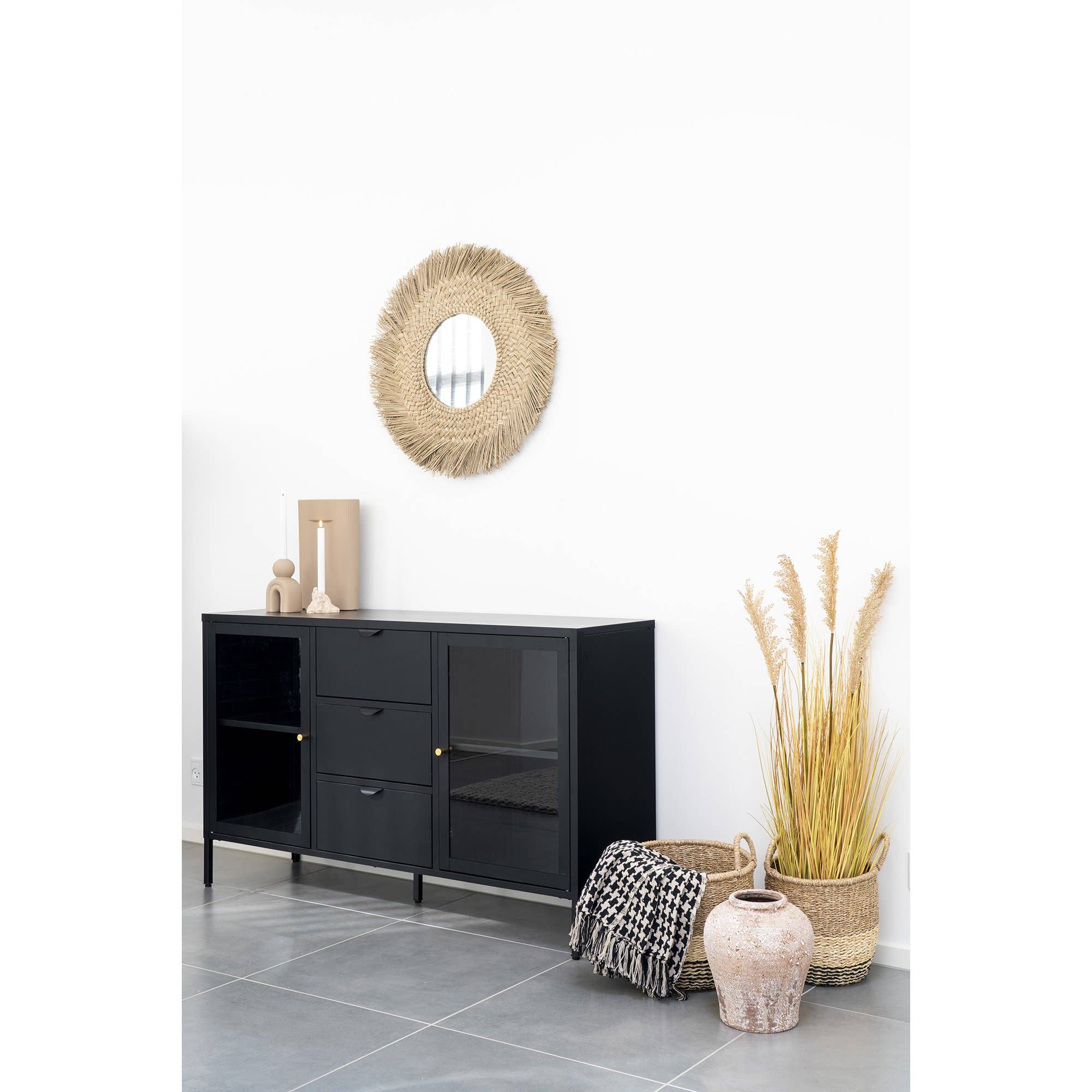 Black Beige Side Plaid for wholesale on Faire3