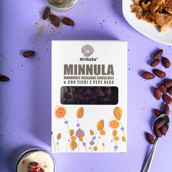 Heraia - Wholesale Nuts - Almonds Flavoured with Figs and Black Pepper1