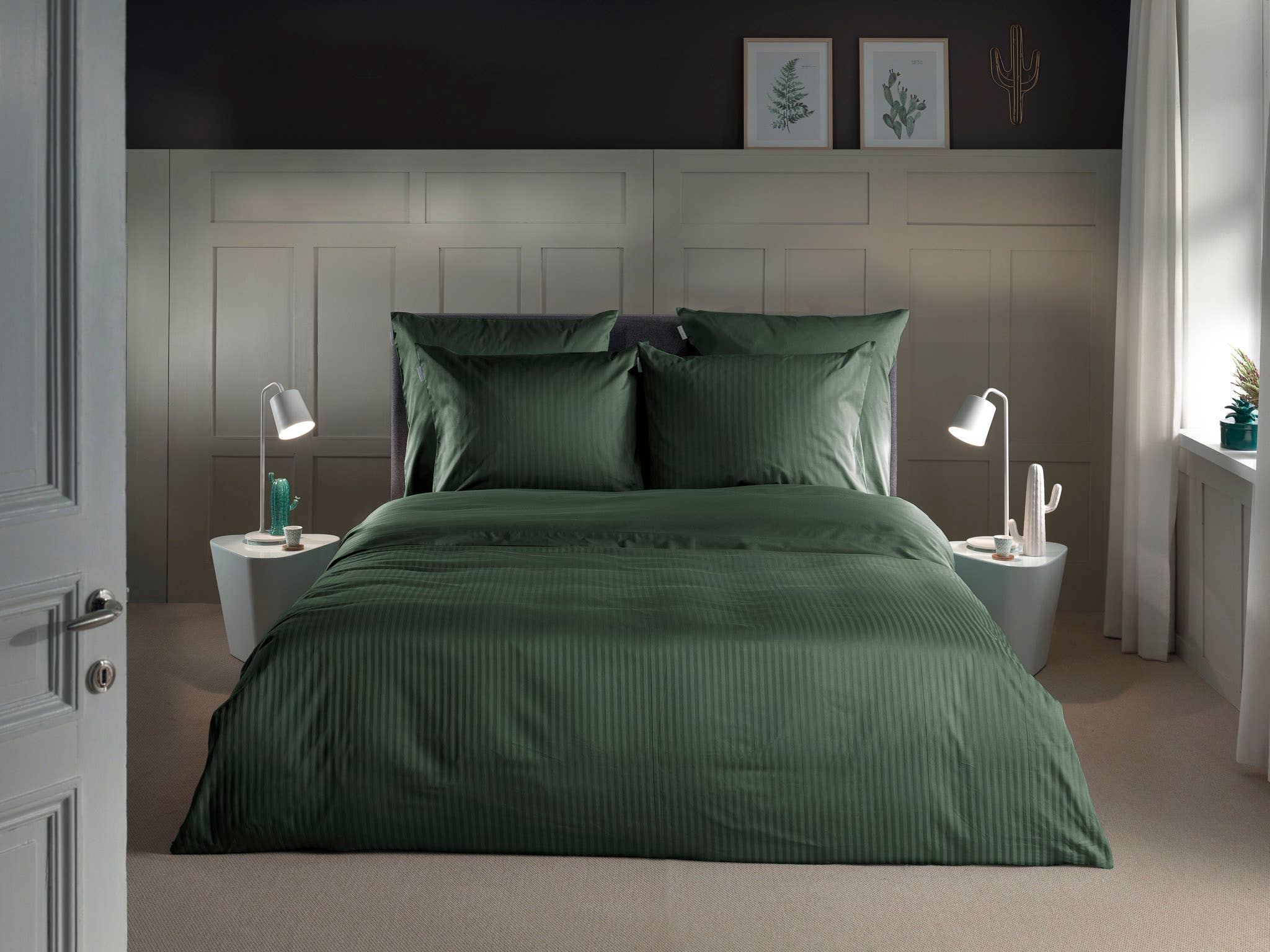 Heckettlane - Wholesale Bedding Blanket - Banda Bettwäsche (German version) 200 Calla Green1