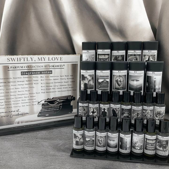 Lorabees - Wholesale Roll-On Fragrance - #2 Tortured Typewriter perfume roller Swiftly, My Love