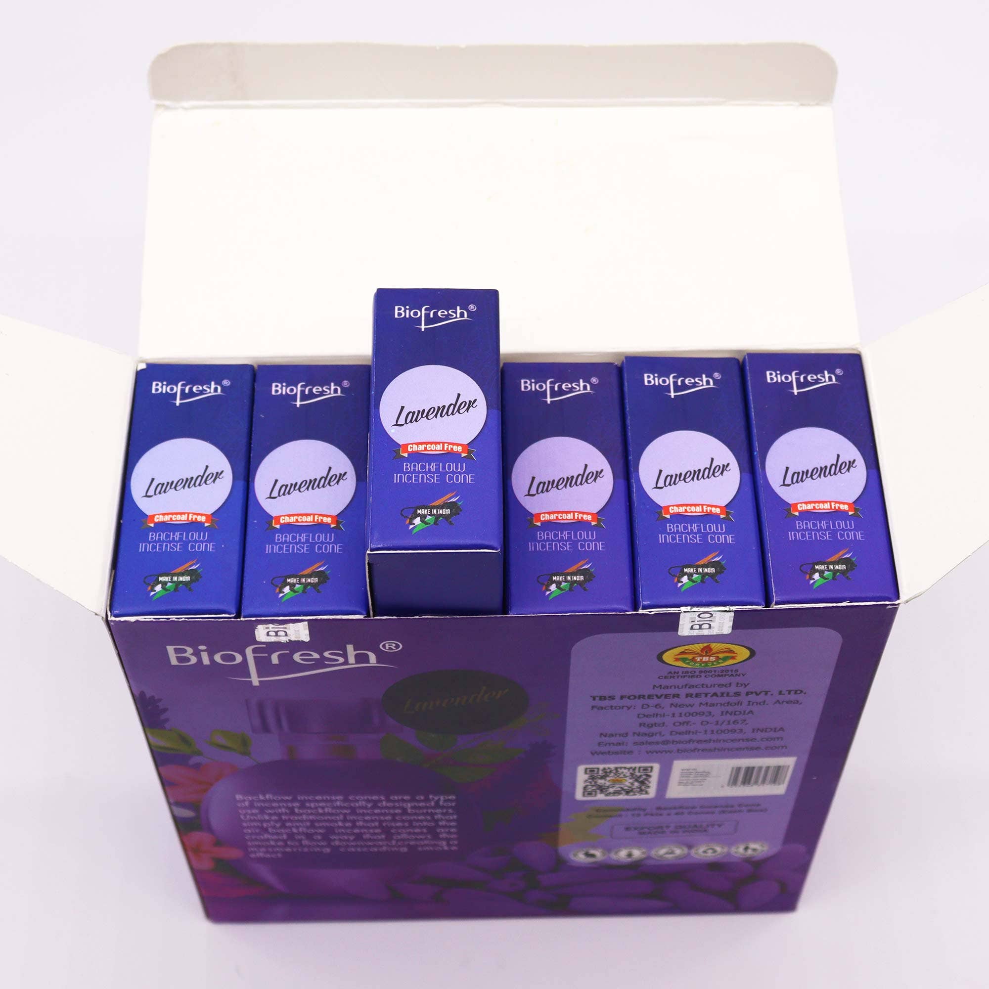 AWGifts Europe - Wholesale Incense - Wholesale Biofresh Backflow Incense Cones
3