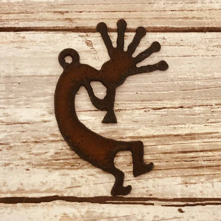 Universal Ironworks USA - Wholesale Ornament - Kokopelli southwest Charm Pendant Ornament0