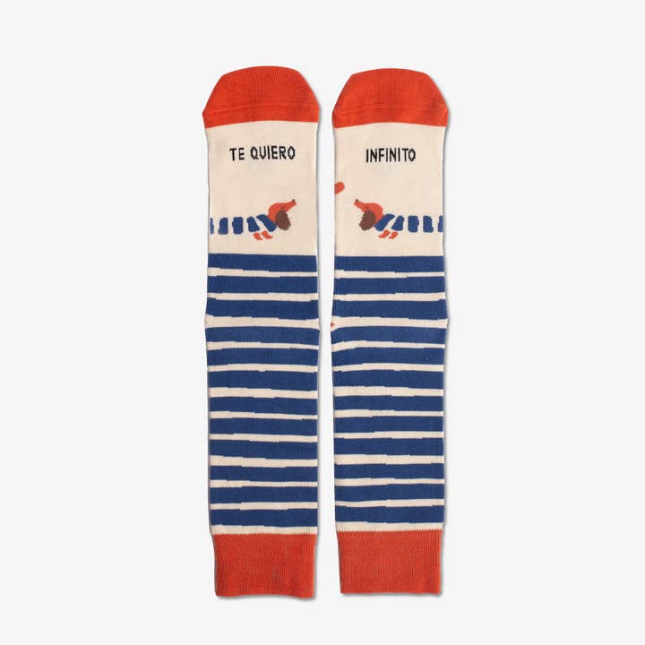 Strumpor "Jag älskar dig oändligt" Tax för wholesale av UO