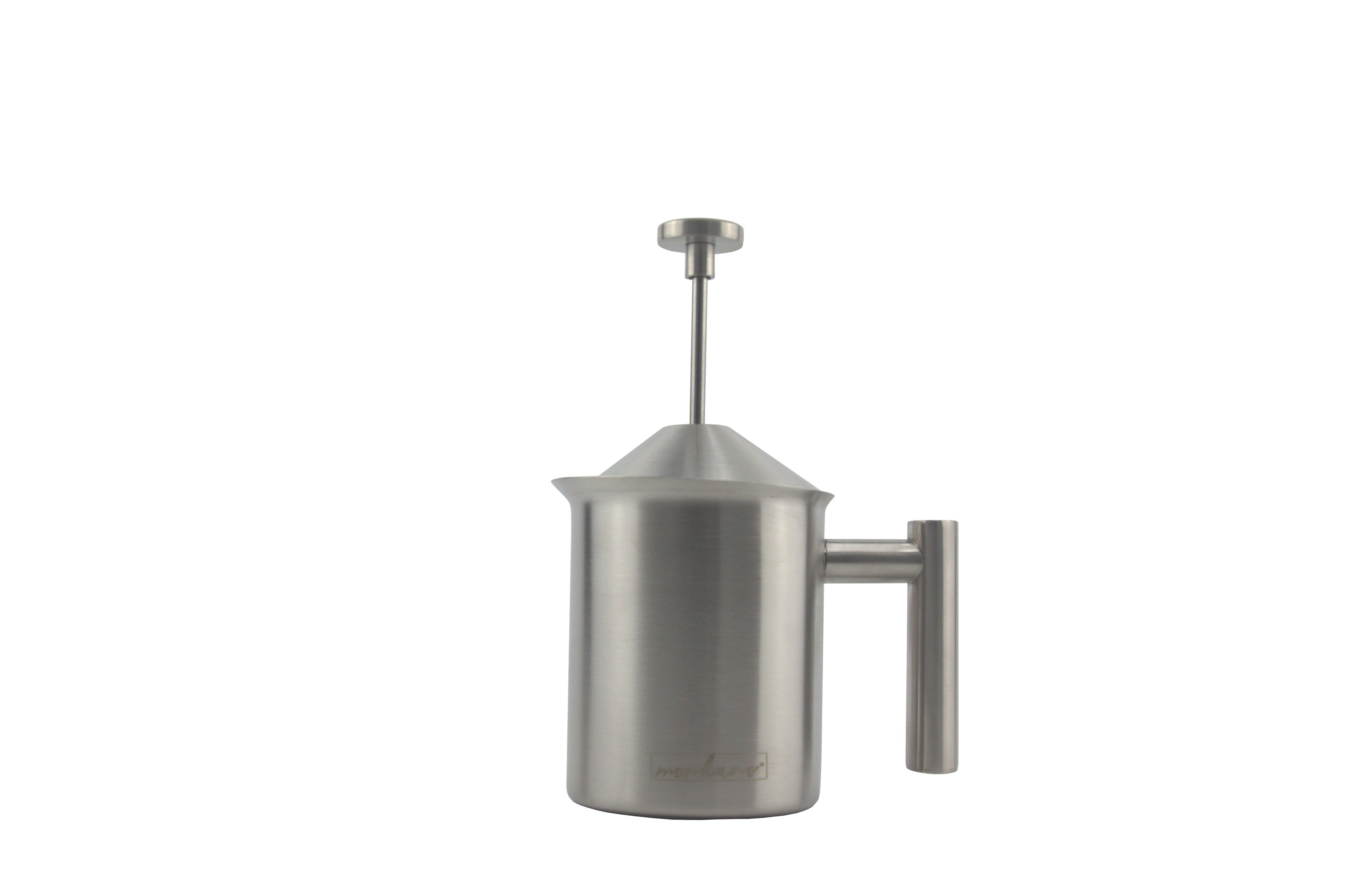 STS Stumpf GmbH / Monkano - Wholesale Kitchen Tool/Gadget - MONZA milk frother - The elegant 304 stainless steel milk frother - brushed0