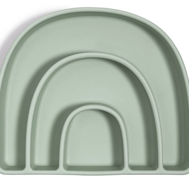 ava + oliver - Wholesale Dinner Plate - Kids & Baby - Rainbow Plate | Mint