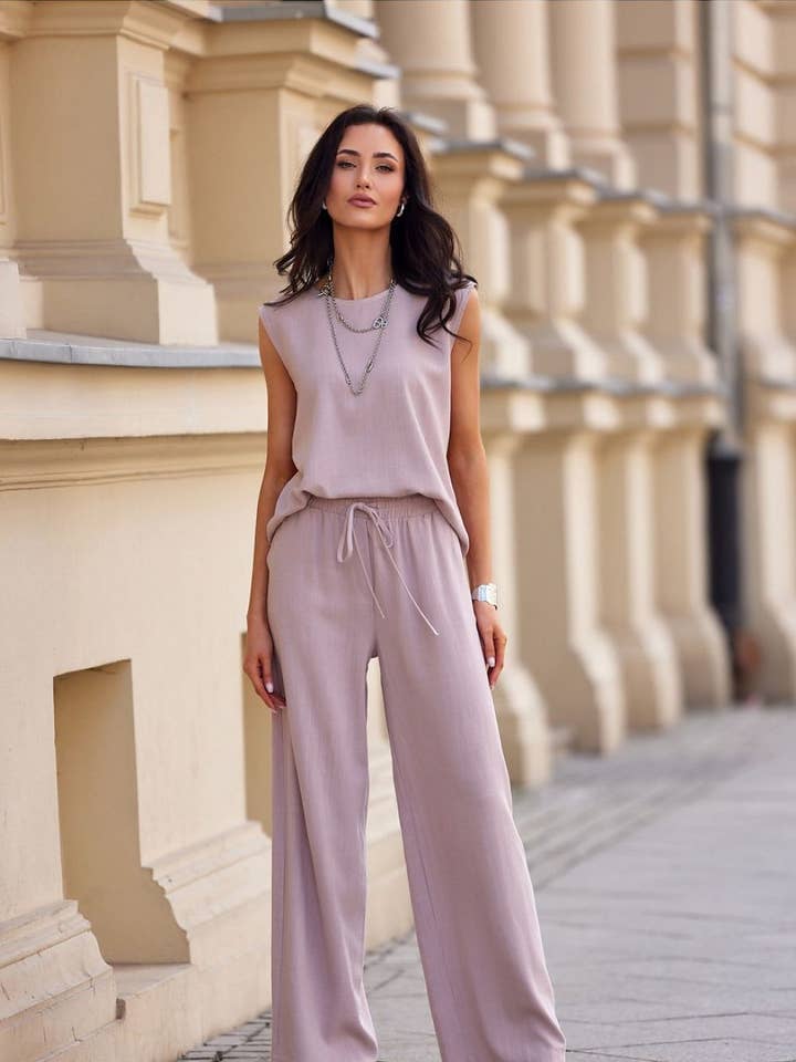 Pantaloni da donna modello 211886 Roco Fashion per la vendita all'ingrosso da parte di Lieber Deem Marktplatz