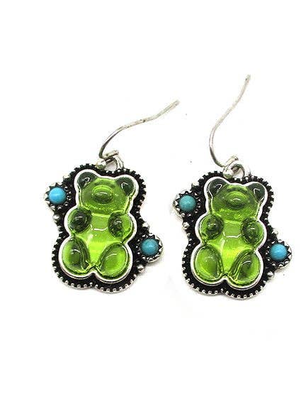 Gummy Bear Turquoise Earring for wholesale by Snowing West