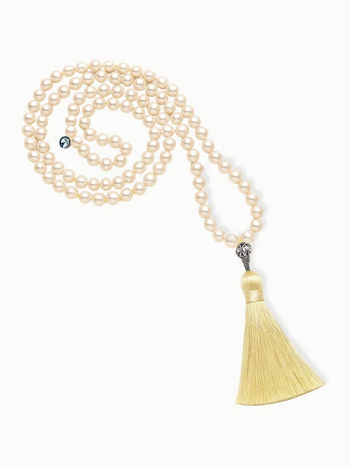 Perlas blancas femeninas Sivalya Divine Mala para venta al por mayor de Sivalya