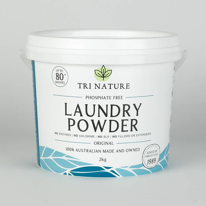 Tri Nature - Wholesale Laundry detergent powder/pods - 2kg Bucket Laundry Powder 1