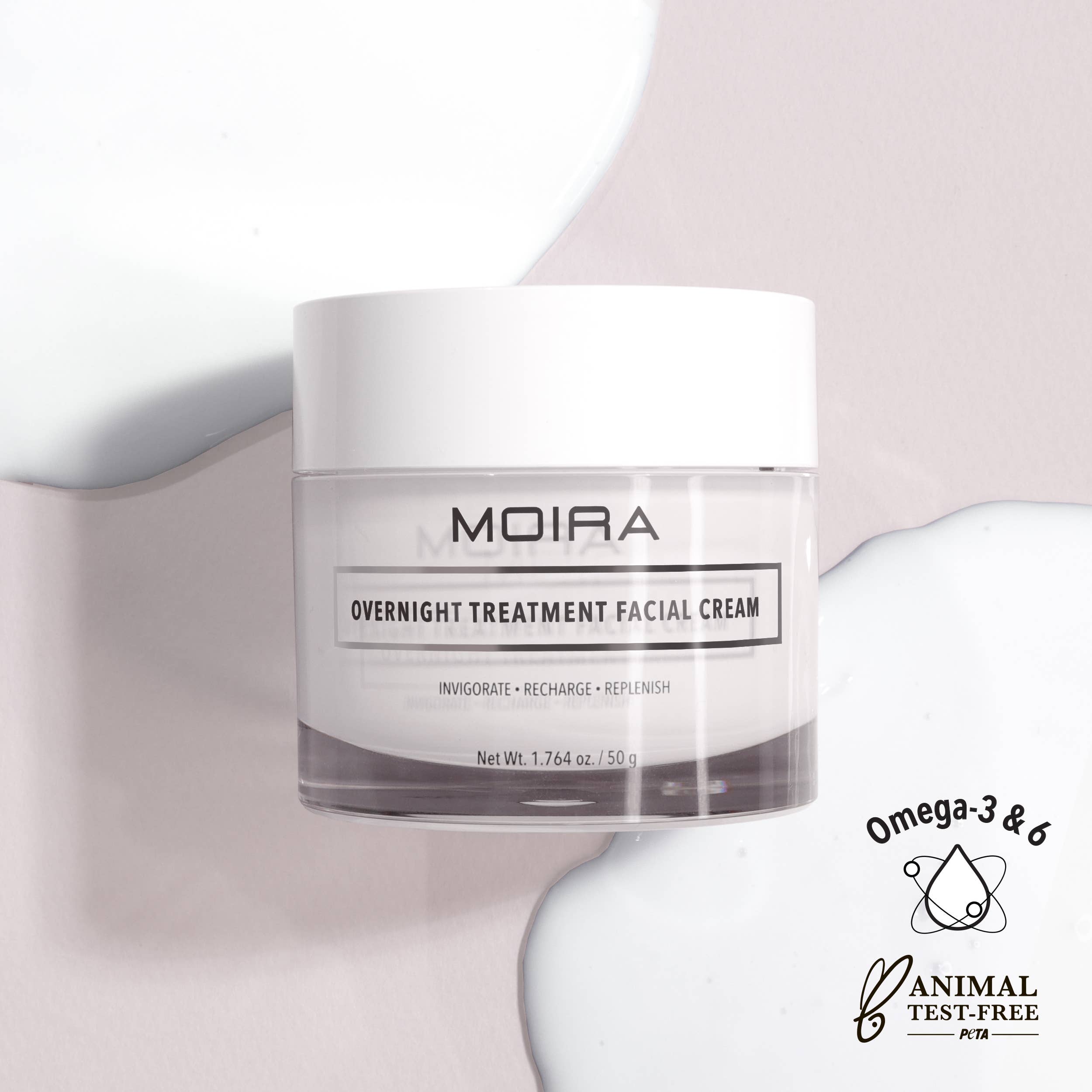 Moira Cosmetics - Wholesale Facial Moisturizer - Overnight Treatment Facial Cream
