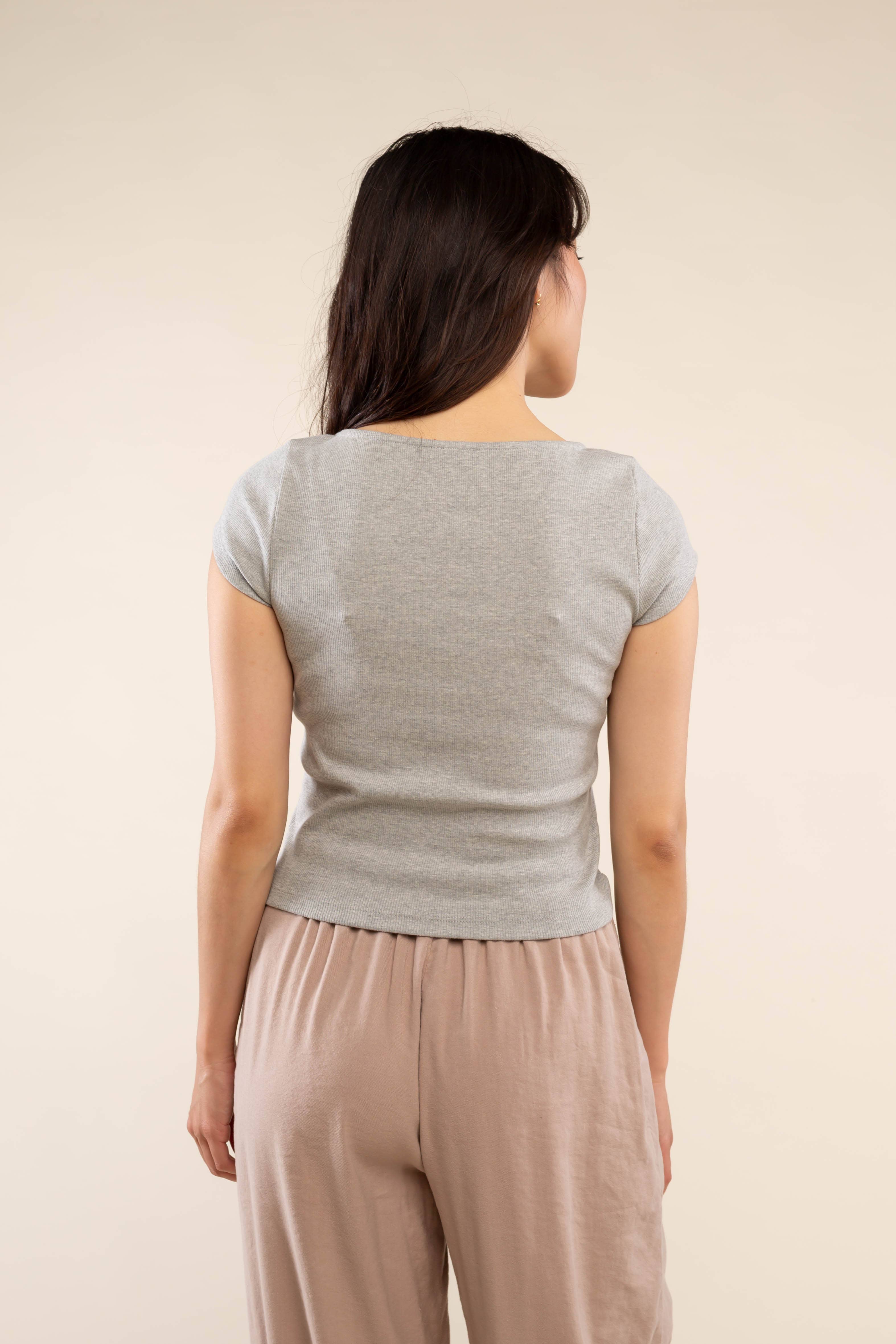 NLT - Vente T-shirt – femme - T-shirt Valencia 2x1 Rib pour bébé4