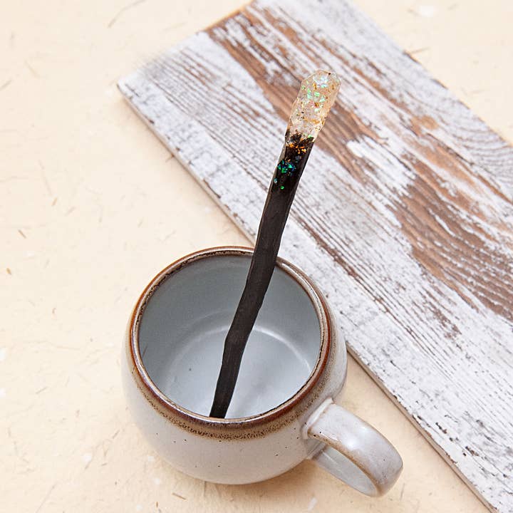 SOMETHING MINTY - Wholesale Hair Pin - Natural Wooden Hair Stick Inspired by Wand1