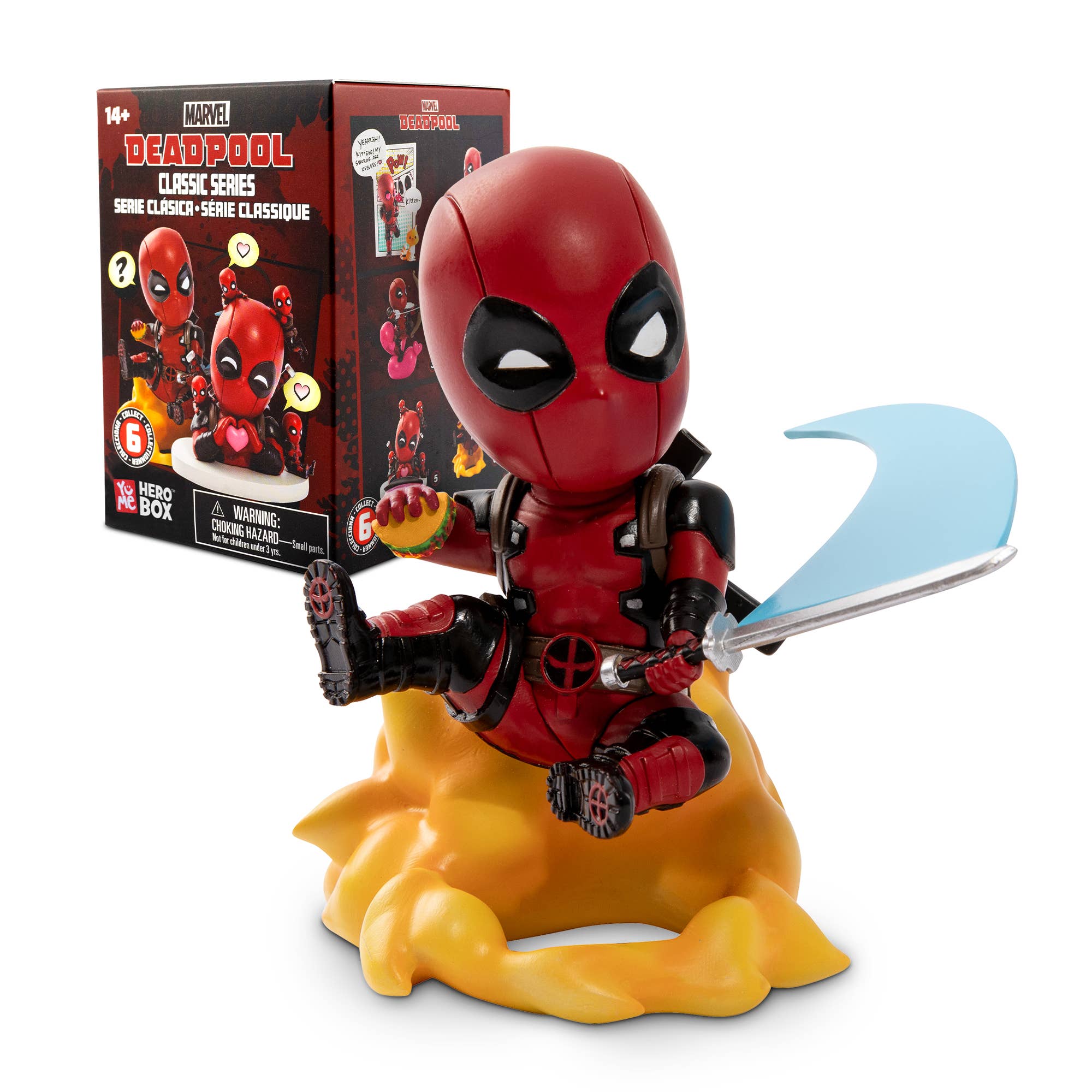 Toys Matter Inc. - Wholesale Figurine Toy - Kids - Marvel Deadpool Classic Series Hero Box - Blind Box CDU6