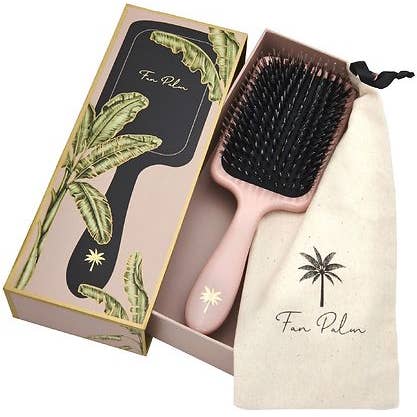 Fan Palm - Wholesale Hair brush/comb - Double Bloom - Large Paddle Brush1