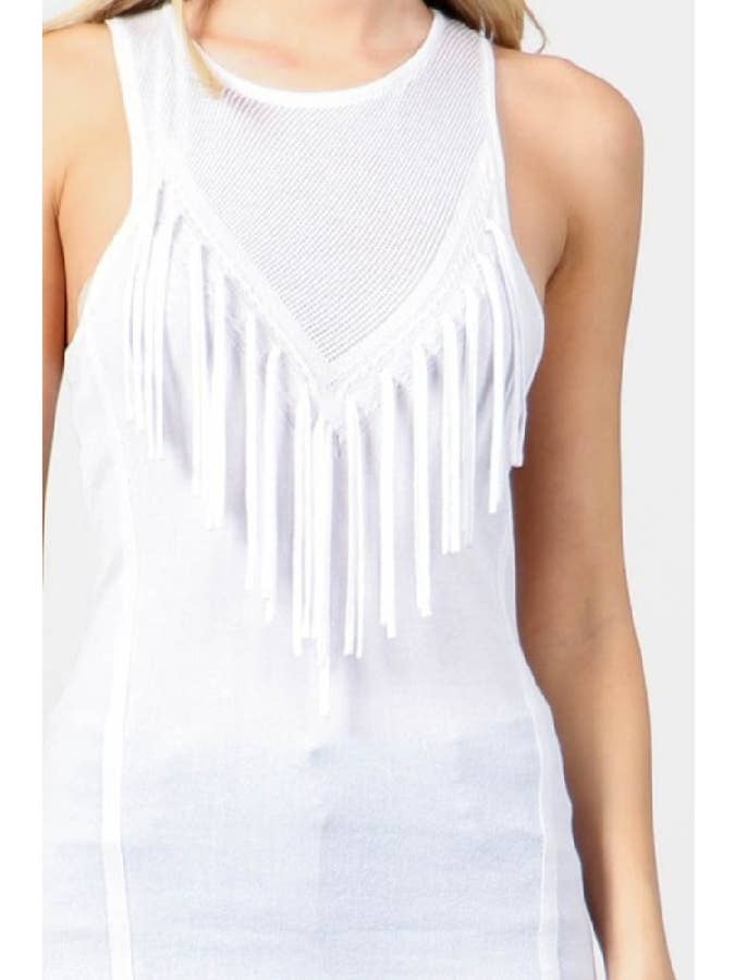 Hesperus - Wholesale Knit Top - Women's - TEXTURED TOP WITH FRINGE13
