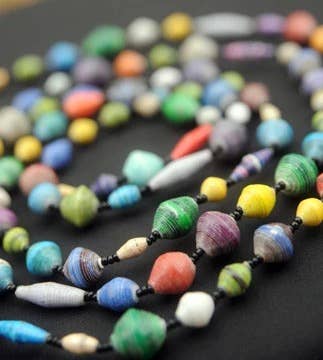 Project Have Hope – Engroshandel Perlehalskæde – Katoga (blanding) flerfarvet halskæde2