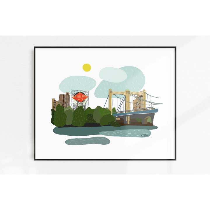 Karlie Joy – wholesale Konsttryck – Kornbälteöl - Minneapolis, MN