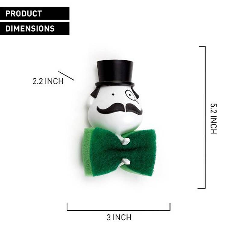 HanNicara – wholesale Cleaning sponge – Scouring Pad with Draining Rack M25W2063