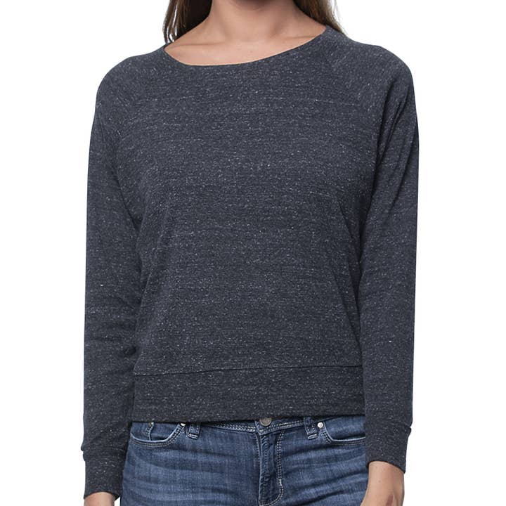 Supermaggie @ Faire - Wholesale Graphic Sweatshirt - Women's - Horses Pia Tri Blend Pullover6