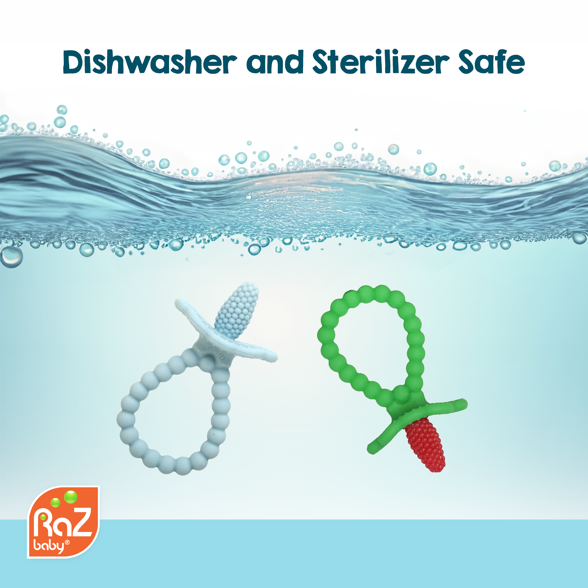 RaZbaby - Venta al por mayor Mordedor - Bebés - Mordedor de silicona RazBerry Plus14