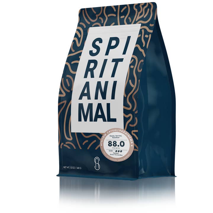 Yellow Catuai & Parainema 50g sample for wholesale by Spirit Animal Coffee