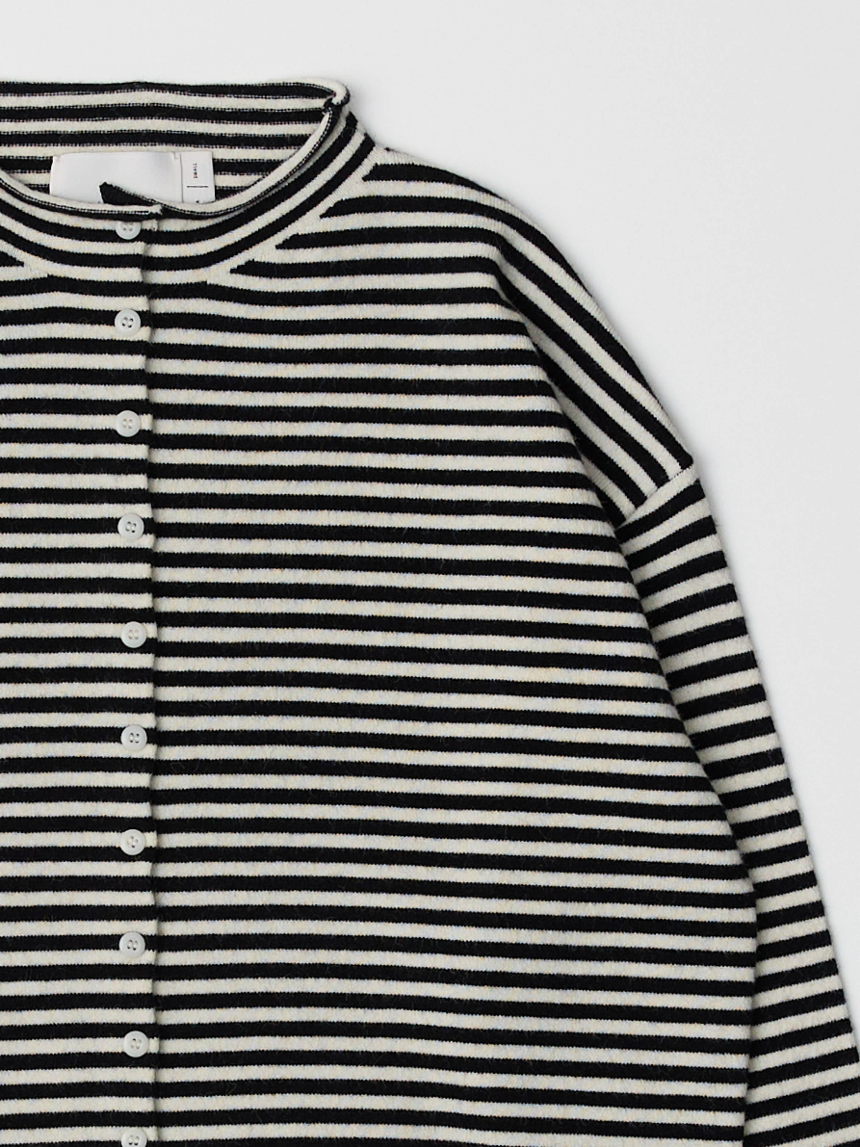 MOD REF - Wholesale Cardigan - Women's - The Elisa Cardigan | Striped Button-Down Cardigan7