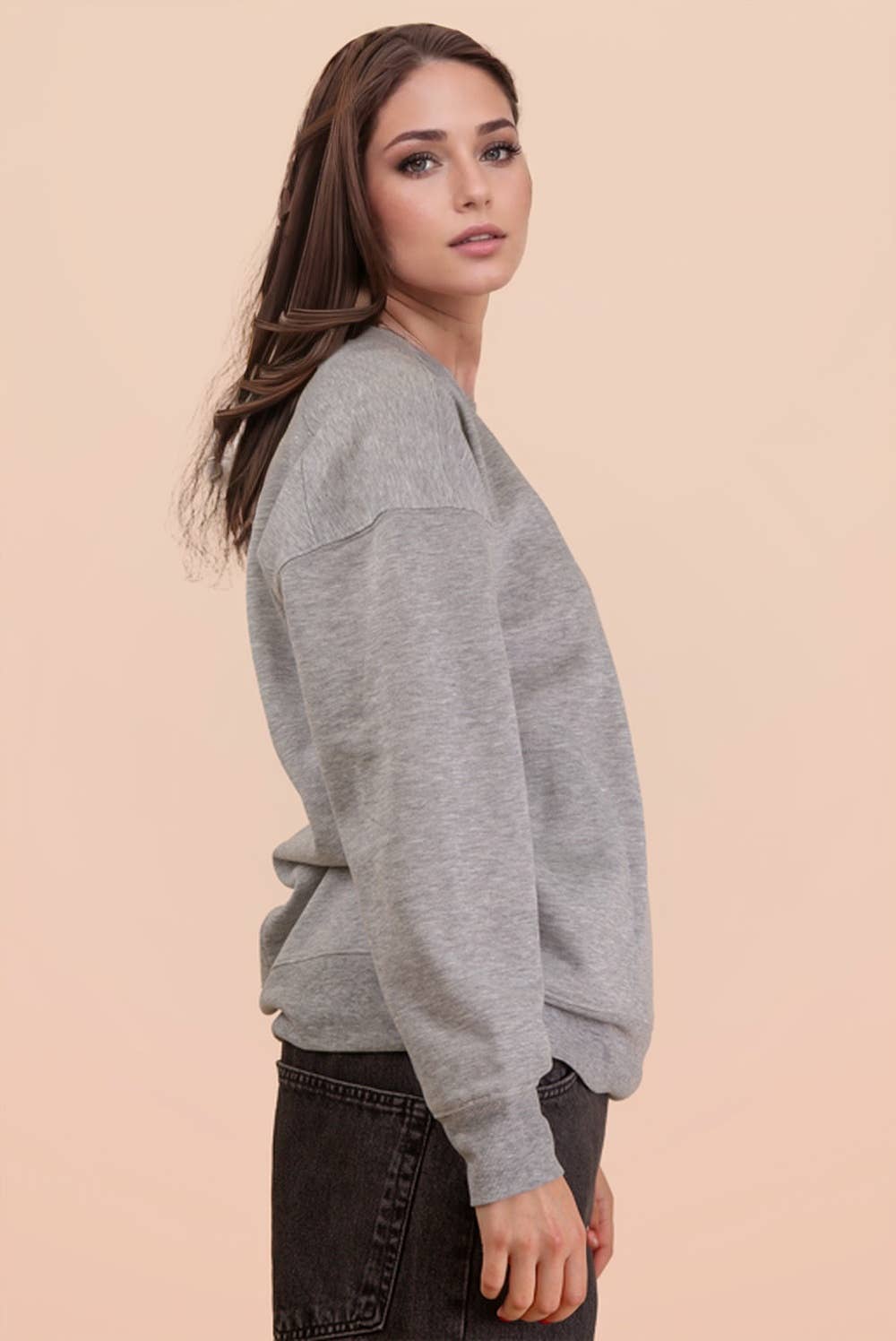 VERY J - Wholesale Knit Top - Women's - NT12385-Oversized Casual Comfy Solid Knit Top29