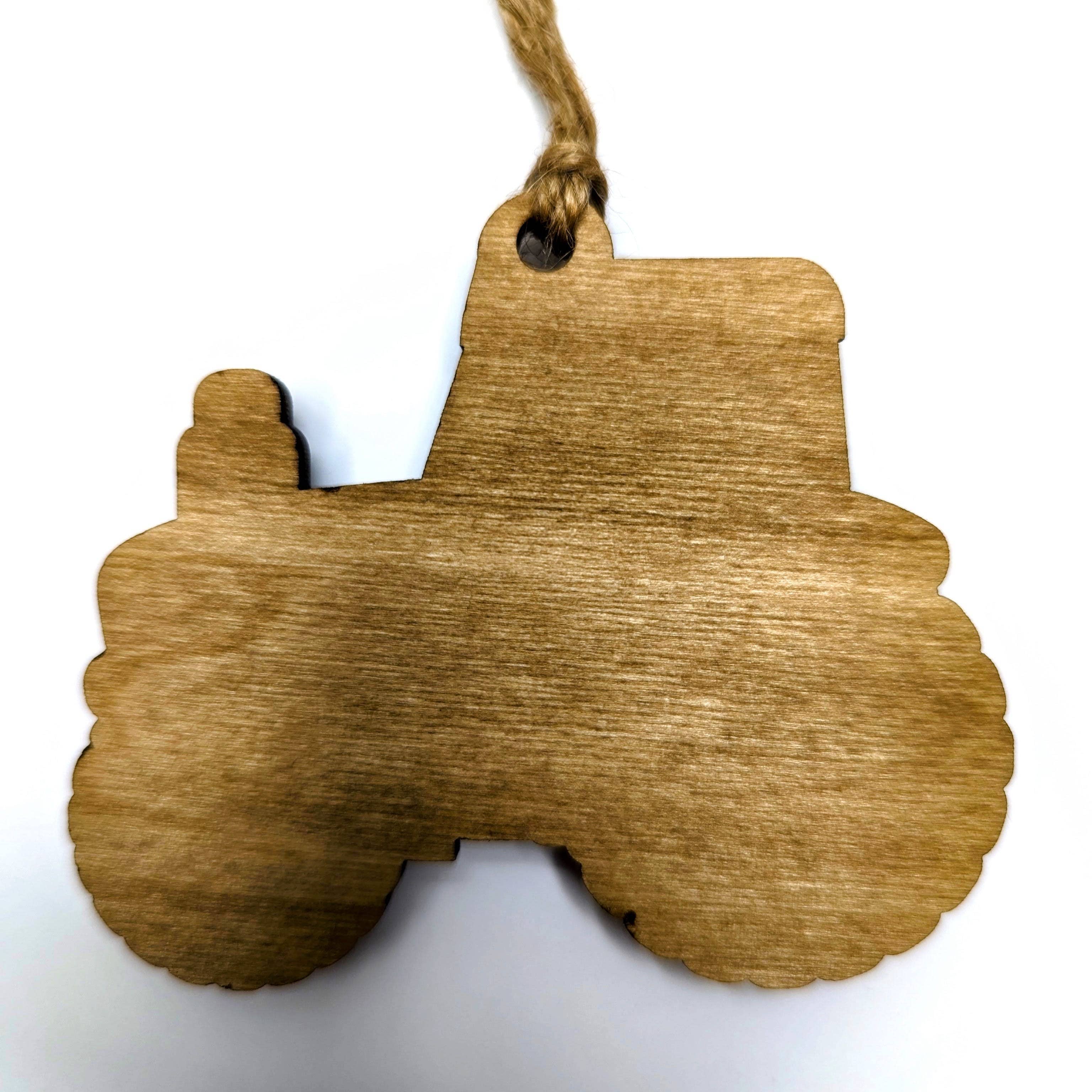 The Little Ornament Shop - Wholesale Ornament - Tractor Christmas Ornament1