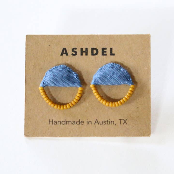 ashdel - Wholesale Stud/Post Earrings - Circle Studs4