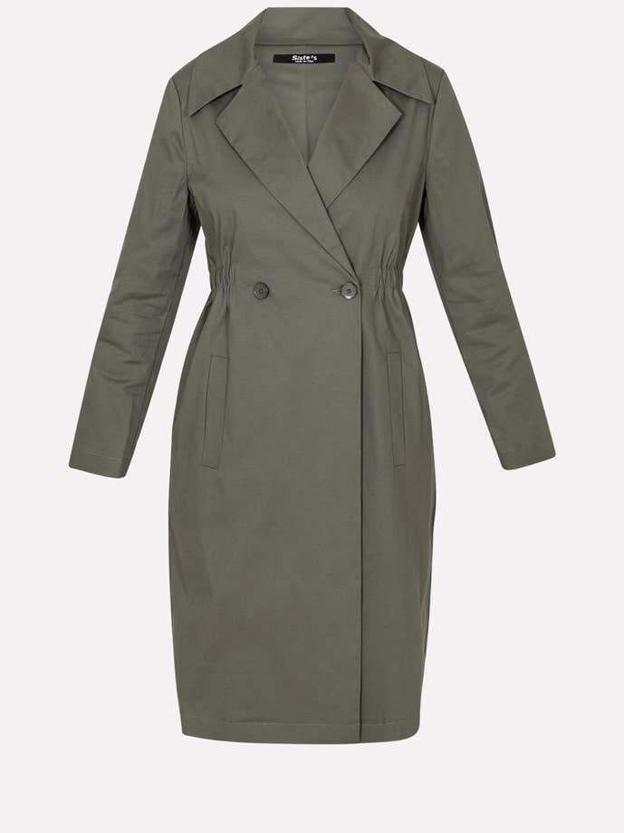 Double Breasted Dust 98% Co 2% Ea for wholesale by Siste's S.p.A.