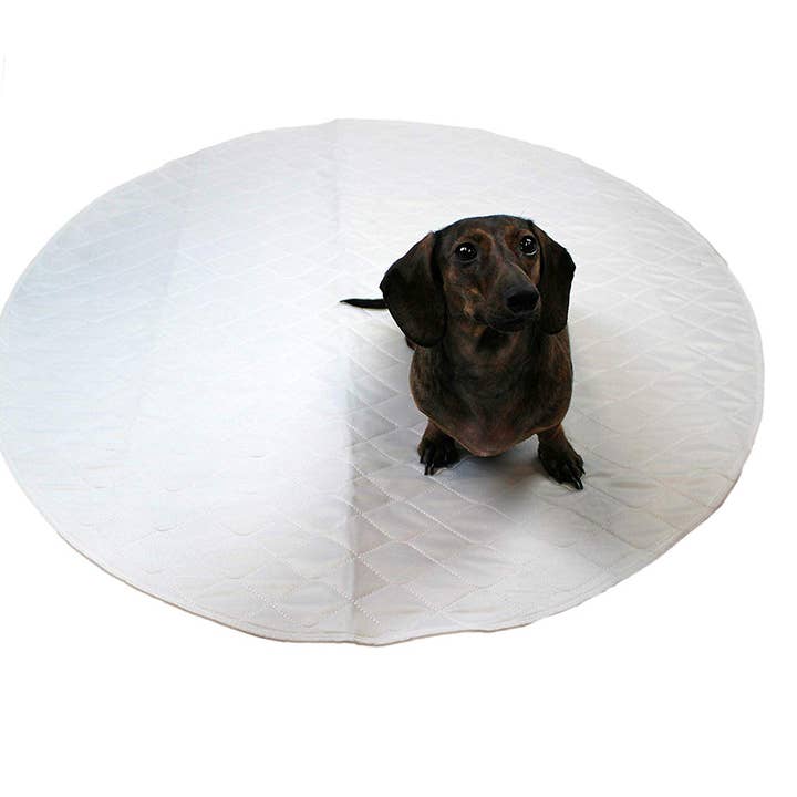 Midlee Designs – wholesale Kissmatta - Hund – Midlee tvättbar whelping & kissa Pad för hundar 36 ”runda 3-Pack