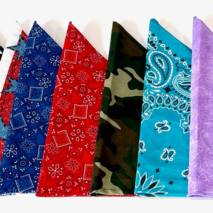 Cape Crafter – Engroshandel Bandana - Hund – Kæledyrsbandanas i hverdagsstil - assorterede mønstre0