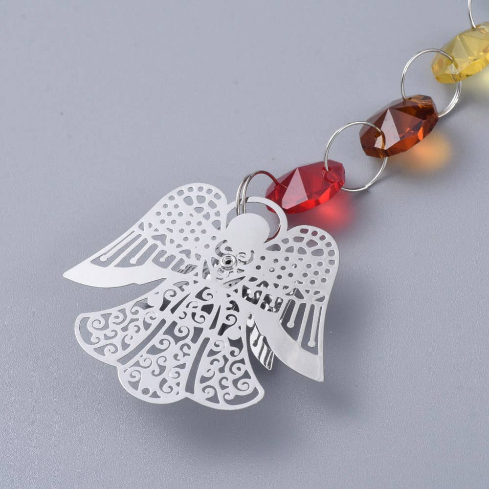 VIE - Wholesale Suncatcher - 7 Chakra Crystal Suncatcher46