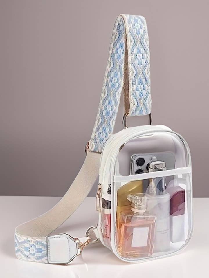 .1009 Klar Slyngetaske Med Guitarrem SI-26027 for engroshandel hos 42POPS