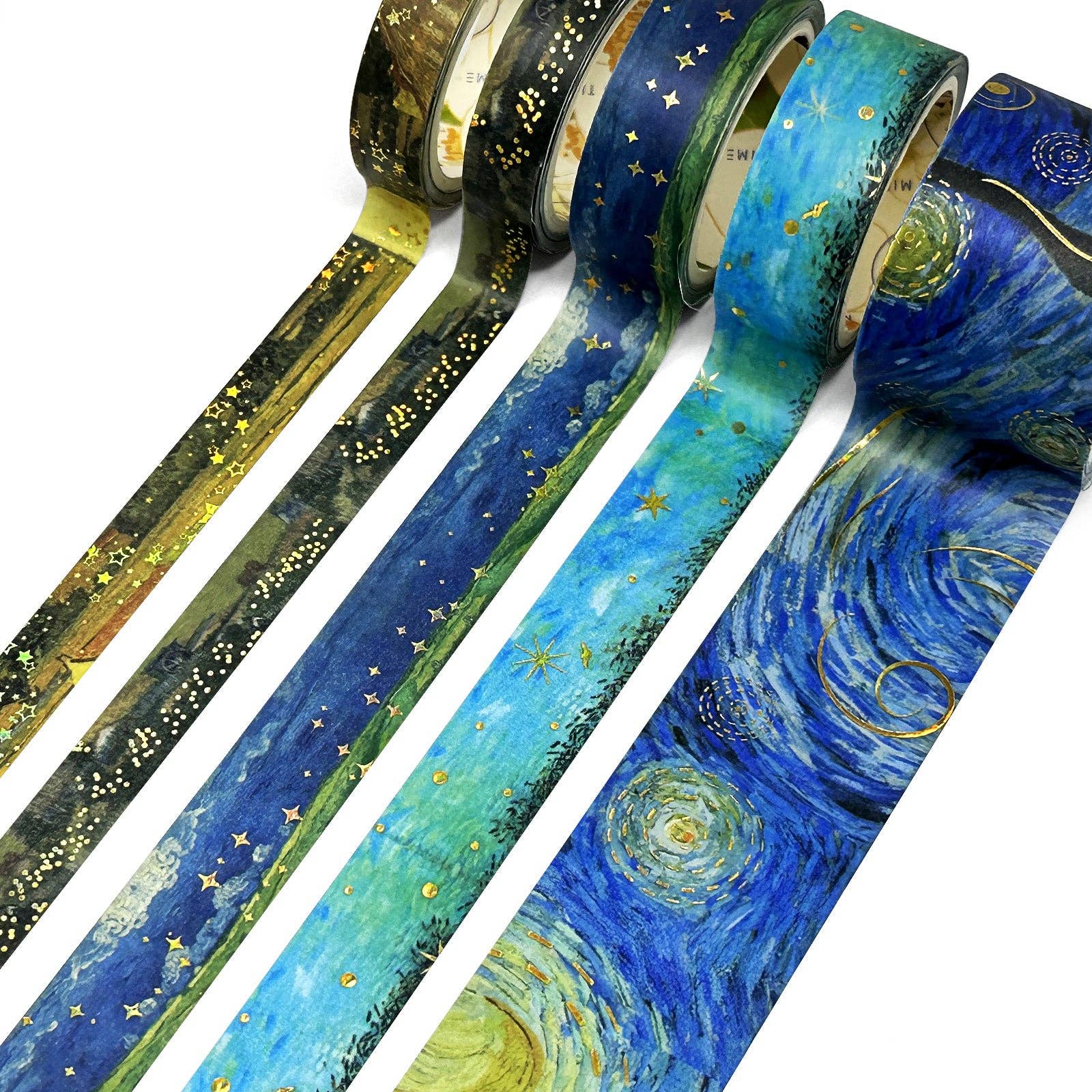 Wrapables.com - Wholesale Washi Tape - Wrapables Decorative Gold Foil Washi Tape Box Set23