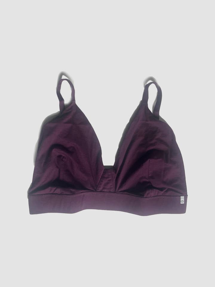 triangle bra - Garnet for wholesale on Faire1