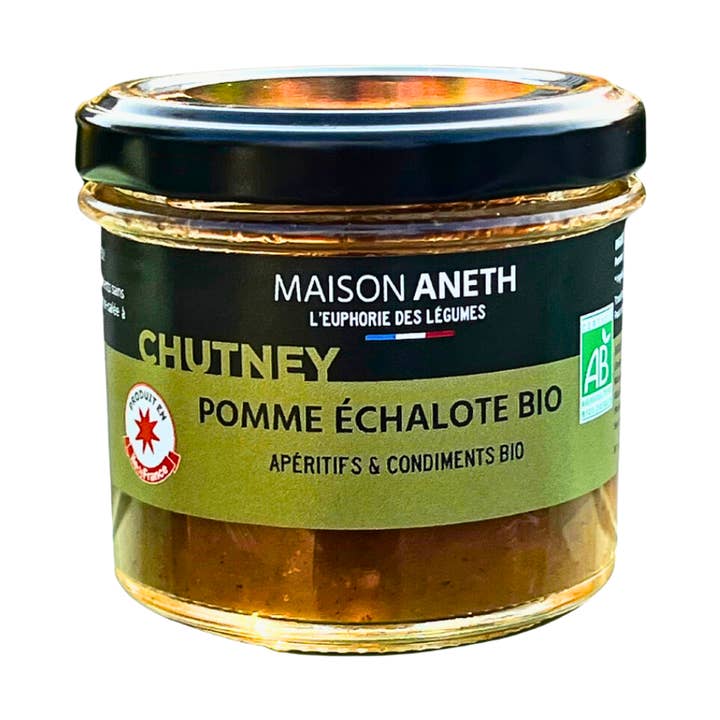 Maison Aneth - Wholesale Chutney - ORGANIC APPLE SHALLOT CHUTNEY0