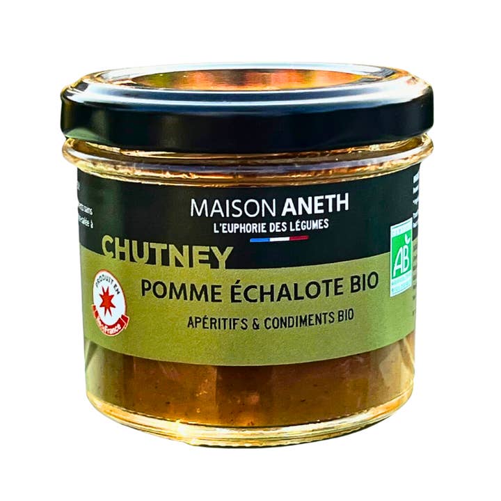 ORGANIC APPLE SHALLOT CHUTNEY for wholesale by Maison Aneth