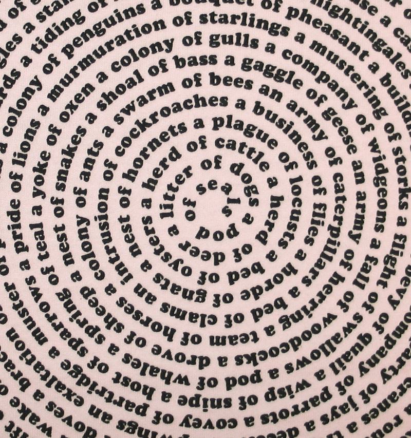 Xenotees - Wholesale Graphic Sweatshirt - Women's - Cozy Collective Animal Nouns Sweatshirt, Bookish Word Lovers5