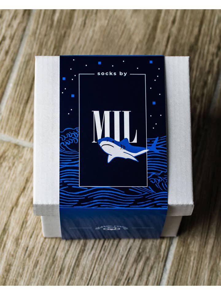 MIL - Wholesale Socks - Unisex - 3p Socks Box| GOTS Organic cotton| MIL1