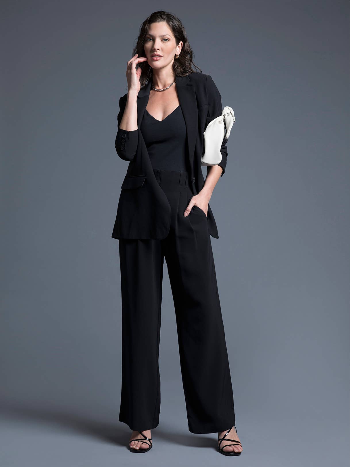 Weekend Los Angeles – wholesale Blazer - Dam – Kavaj med enkel knappstängning - TONI JACKET8