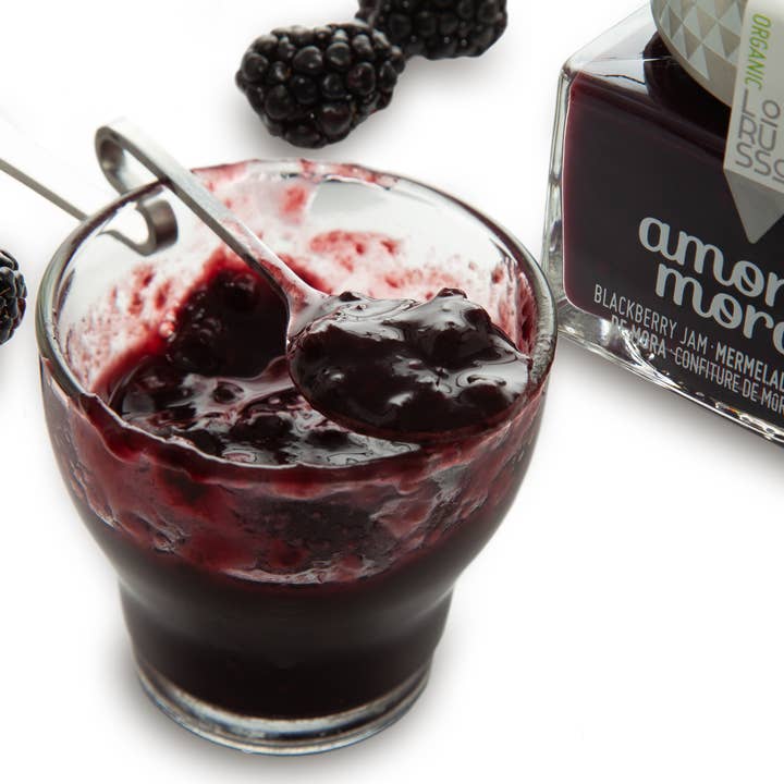 LoRUSSo - Wholesale Jam/jelly - Organic artisanal blackberry jam 85% fruit - 305g4