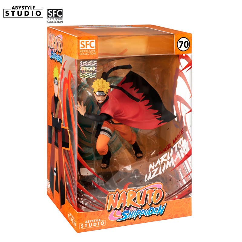 ABYstyle - Wholesale Decorative Figurine - Naruto Shippuden Naruto Sage 7.1" Tall SFC Collectible8